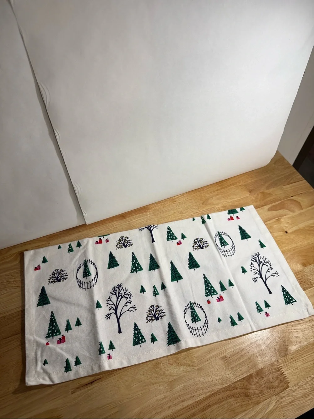 6 Kate Spade Christmas Napkins Trees Fabric Holiday